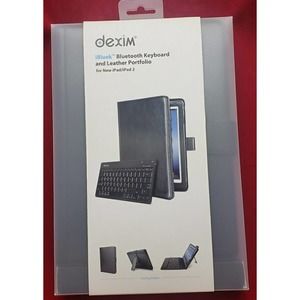 Dexim bluetooth keyboard and portfolio folio case for iPad & ipad2